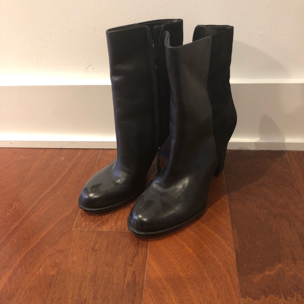 Sam Edelman Leather Ankle Boots Sz 9.5